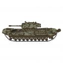 Oxford Diecast NCHT003 Churchill Tank 1943