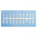 Peco 5200 Unpainted Passengers x 20