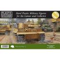 Plastic Soldier WW2V15017 German Tiger I Tank x 4