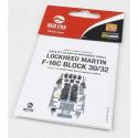 Red Fox Studio RFSQS-32063 F-16C Block 30/32 - Tamiya