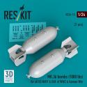 Reskit RS24-0015 MK.36 Bombs 1000 lbs x 2