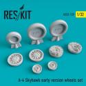 Reskit RS32-0129 A-4 Skyhawk Early Wheels Set