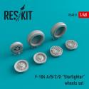 Reskit RS48-0008 F-104 (A,B,C,D) Starfighter Wheels