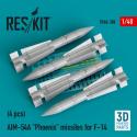 Reskit RS48-0388 AIM-54A Phoenix Missiles