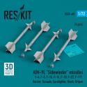 Reskit RS72-0481 AIM-9L Sidewinder Missiles