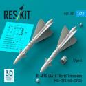 Reskit RS72-0527 R-40TD (AA-6 Acrid) Missiles