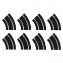 Scalextric C8196 R2 Curve x 8