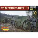 Strelets A015 105mm Cannon Schneider 1913