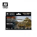 Vallejo 70.204 WWII British Armour & Infantry