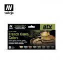 Vallejo 71.644 French Camo Colours