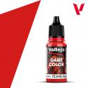 Vallejo 72.010 Game Color - Bloody Red