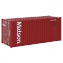 Walthers 949-8007 20 ft Container Matson