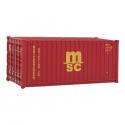 Walthers 949-8059 20 ft Container MSC