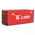 Walthers 949-8073 20 ft Corrugated Container