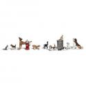 Woodland Scenics A2140 Dogs & Cats