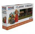 Wargames Atlantic WAACF015 Villagers 2 - Elves & Dwarves
