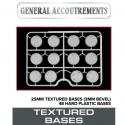 Wargames Atlantic WAAGA004 25mm Textured Bases