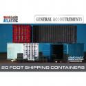 Wargames Atlantic WAAGA021 20 Foot Shipping Containers