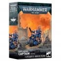 Warhammer 40K 48-113 Space Marines - Captain On Bike