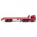 Wiking 055401 MAN Flatbed Tractor-Trailer