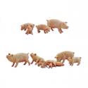 Woodland Scenics A2218 Yorkshire Pigs