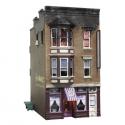 Woodland Scenics BR5051 Betty's Burning Building - Ready Made