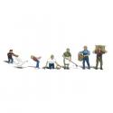 Woodland Scenics A2152 Farm People with Goose
