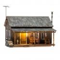 Woodland Scenics BR5065 Rustic Cabin - Ready Made